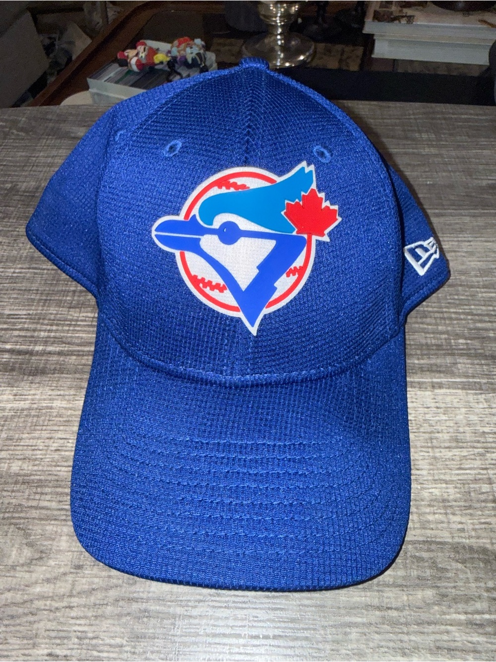 New Era Blue Toronto Blue Jays Logo Cap with Red Accent
